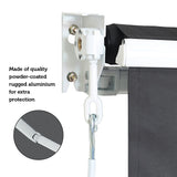 Outdoor Folding Arm Awning Retractable Sunshade Canopy Grey 3.0m x 2.5m - Extra Image