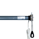 Motorised Outdoor Folding Arm Awning Retractable Sunshade Canopy Grey 4.0m x 3.0m - Rear View