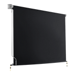 Retractable Straight Drop Roll Down Awning Garden Patio Screen 2.1X2.5M