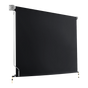 Retractable Straight Drop Roll Down Awning Garden Patio Screen 2.1X2.5M