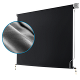 Retractable Straight Drop Roll Down Awning Garden Patio Screen 3.0X2.5M - 45-Degree Angle