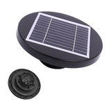 Solar Powered Roof Fan Ventilator Loft Vent for Boat RV Greenhouse Shed Caravan