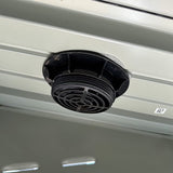 Solar Powered Roof Fan Ventilator Loft Vent for Boat RV Greenhouse Shed Caravan - Rear View