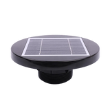 Solar Powered Roof Fan Ventilator Loft Vent for Boat RV Greenhouse Shed Caravan - Close-Up Angle
