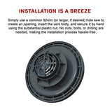 Solar Powered Roof Fan Ventilator Loft Vent for Boat RV Greenhouse Shed Caravan - Extra Image