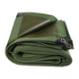 3x4M Army Heavy Duty Waterproof Canvas Tarp Tarpaulin Sun Blocked Dustproof