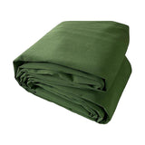 3x4M Army Heavy Duty Waterproof Canvas Tarp Tarpaulin Sun Blocked Dustproof - Top-Down View