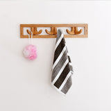 Coat Rack Wall Hanging Hook Simple Creative Row Bedroom Hanger - 45-Degree Angle