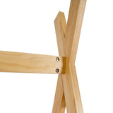 Kids Tent Montessori Toddler Floor Bed Wooden Bedframe - 45-Degree Angle