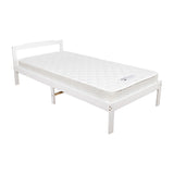 Natural Wooden Bed Frame Home Furniture - Close-Up Angle