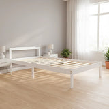 Natural Wooden Bed Frame Home Furniture