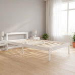 Natural Wooden Bed Frame Home Furniture