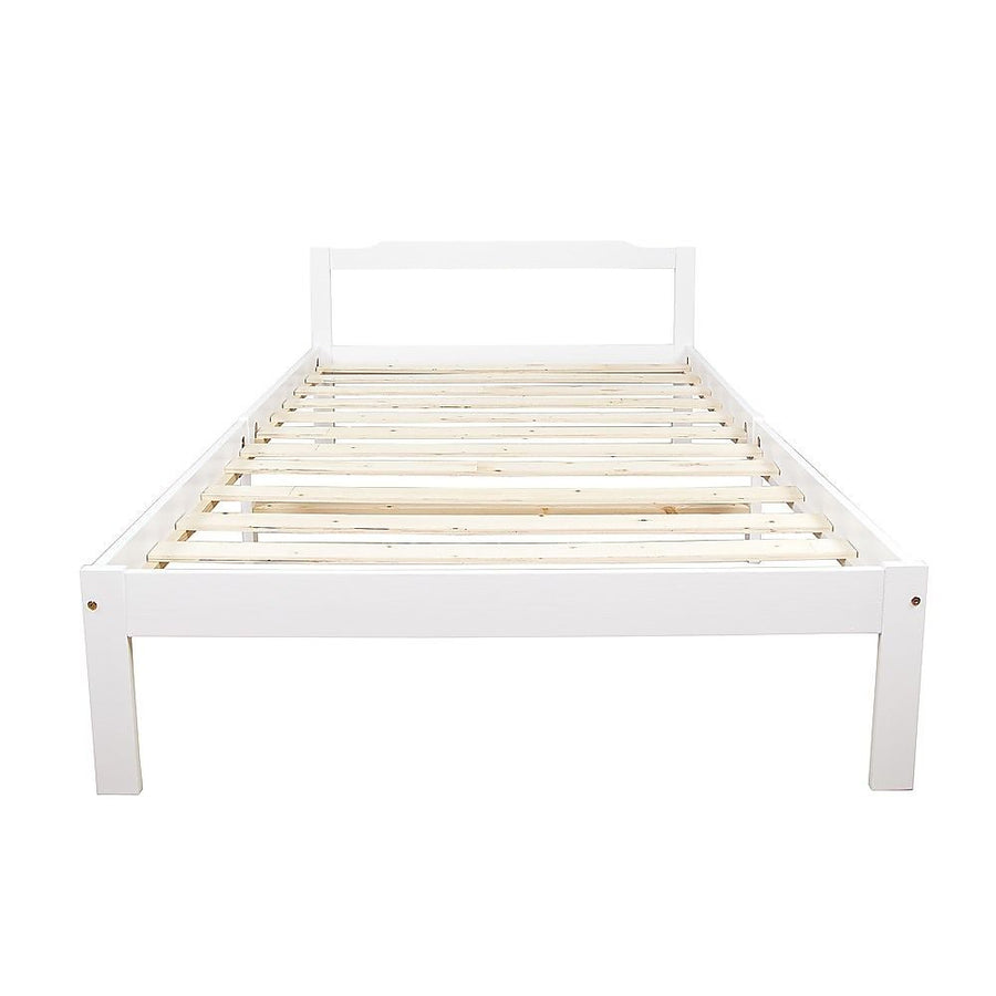 Natural Wooden Bed Frame Home Furniture