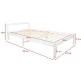 Natural Wooden Bed Frame Home Furniture - Extra Image