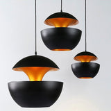 Modern Home Office Restaurant Pendant Lamp LED Chandelier Ceiling Hanging Light - Side View