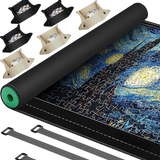 Jumbo Portable Puzzle Accessories Jigsaw Boards, Sorters, Mats - Rear View