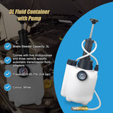 3L Transmission Oil Filling System Fluid Pump Manual Tool With 8pc ATF Adaptors - Extra Image