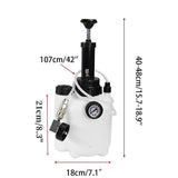 3L Transmission Oil Filling System Fluid Pump Manual Tool With 8pc ATF Adaptors