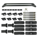 Lockable Aluminium Car Roof Rack Bars Without Rail Anti Theft Luggage Carrier - Top-Down View