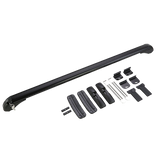 Lockable Aluminium Car Roof Rack Bars Without Rail Anti Theft Luggage Carrier - Low Angle