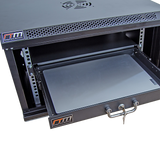 19" 6U Wall Mount Network DVR NVR Data Cabinet Enclosure