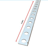 10 x Tile Trim Heavy Duty L Shaped Edge Aluminium 10mm - Extra Image