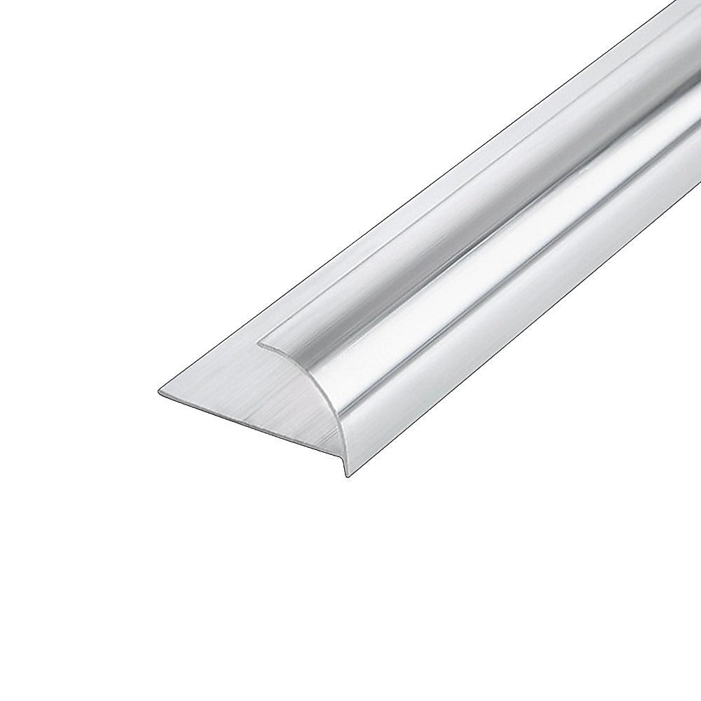 10 x Tile Trim Heavy Duty Round Edge Aluminium 10mm