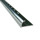 10 x Tile Trim Heavy Duty Round Edge Aluminium 10mm