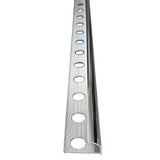 10 x Tile Trim Heavy Duty Round Edge Aluminium 10mm