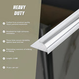 10 x Tile Trim Heavy Duty Round Edge Aluminium 10mm - Extra Image