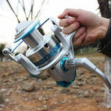 High Speed Saltwater Metal Spinning Fishing Reel Large Sea Fishing Reels - Front View