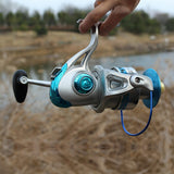 High Speed Saltwater Metal Spinning Fishing Reel Large Sea Fishing Reels - Rear View