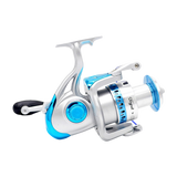 High Speed Saltwater Metal Spinning Fishing Reel Large Sea Fishing Reels - Close-Up Angle