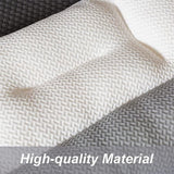 Cervical Ergonomic Pillow Soy Bean Contour Orthopedic Bed Neck Pain Washable - Rear View