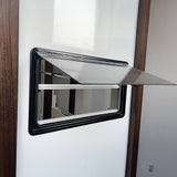 RV Caravan Camper Van Hinged Push Out Window Motorhome Exit Window 900mm x 500mm - Rear View