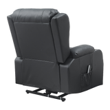 Lift Heated Leather Recliner Electric Massage Chair with USB port - Extra Image