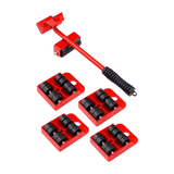 4 X All-purpose Dolly Plastic Heavy Duty Furniture Mover Slider Set
