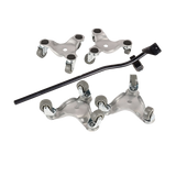 4 X All-purpose Dolly Metal Heavy Duty Furniture Mover Slider Set - 45-Degree Angle