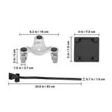 4 X All-purpose Dolly Metal Heavy Duty Furniture Mover Slider Set - Extra Image