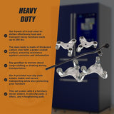 4 X All-purpose Dolly Metal Heavy Duty Furniture Mover Slider Set - Extra Image