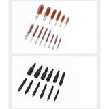 Universal Barrel All-purpose Gun Cleaning Kit for Rifle Pistol Shotgun Muzzleloader - Rear View