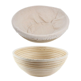 2 x 9 Sourdough Bread Proofing Set Bread Making Kit Round Bowls