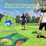 Casual Indoor Golf Putting Practice Set Golf Party Game Mats - 45-Degree Angle