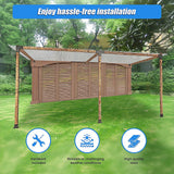 Roof Pergola Gazebo Shed Matte Black Steel Brackets DIY Kits - 45-Degree Angle