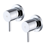 Bathroom Shower Bath Hot and Cold Mixer WATERMARK Certified in Chrome