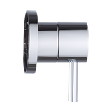 Bathroom Shower Bath Hot and Cold Mixer WATERMARK Certified in Chrome - Top-Down View