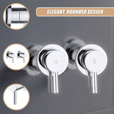 Bathroom Shower Bath Hot and Cold Mixer WATERMARK Certified in Chrome - Extra Image