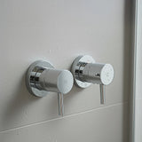 Bathroom Shower Bath Hot and Cold Mixer WATERMARK Certified in Chrome