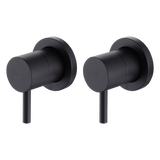 Bathroom Shower Bath Hot and Cold Mixer WATERMARK Certified in Black