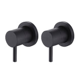 Bathroom Shower Bath Hot and Cold Mixer WATERMARK Certified in Black